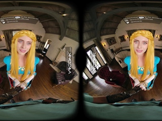 VR Conk cosplay legend of Zelda parody VR