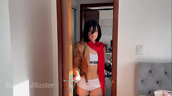 Mikasa madou eu fuder ela e não perdoei, botei o titan colossal dentro dela