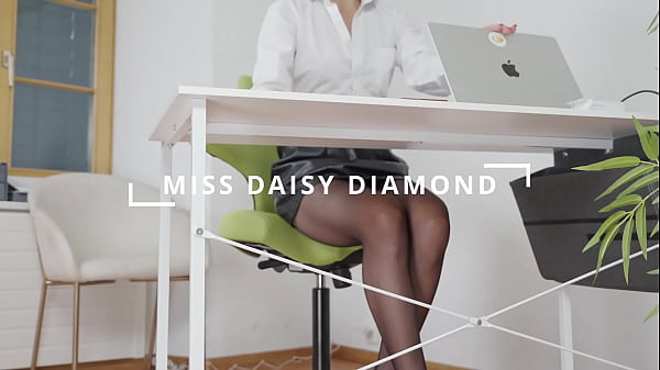 Ep. 2 I secretly squirt true my ripped pantyhose and wet all the office