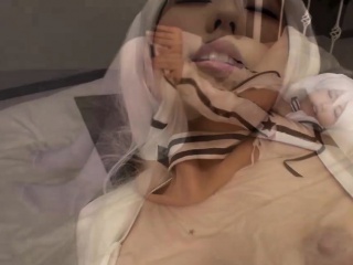 Cute Japanese cosplayer fucked for a multiple creampies