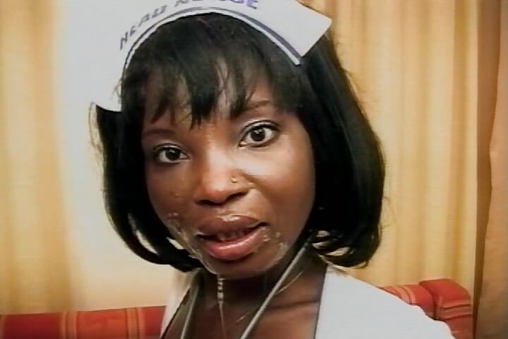 Magnificent ebony nurse assfucked by a huge BBC