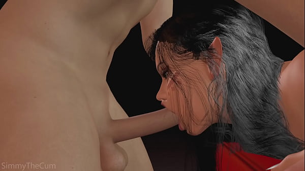 Busty Latina babe sucks a cock while being fucked – 3D Animation