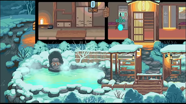 Hentai game, pixel art. Three horny girls fuck each other’s partners.